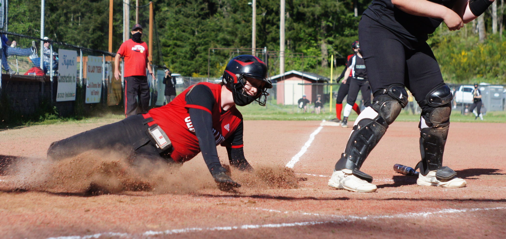 Alexis Smith scores Clatskanie softball